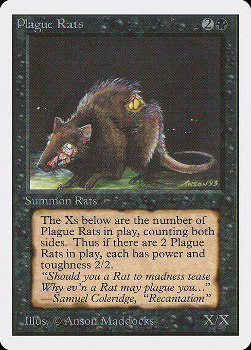 Plague Rats (Unlimited Edition #122)
