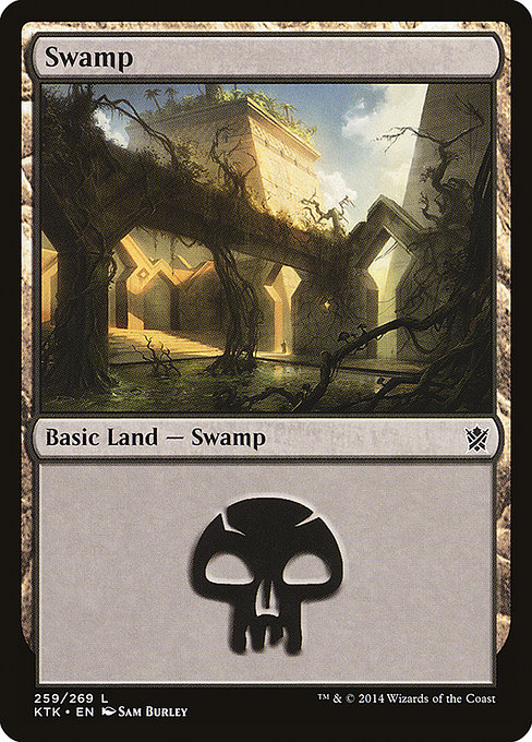 Swamp (Khans of Tarkir #259)
