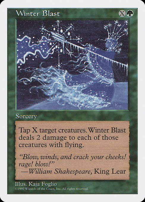 Rafale hivernale|Winter Blast