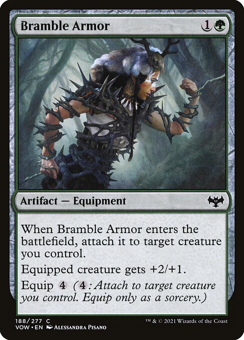 Bramble Armor (Innistrad: Crimson Vow)