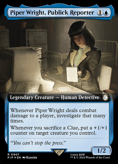 Piper Wright, Publick Reporter (Fallout #907)