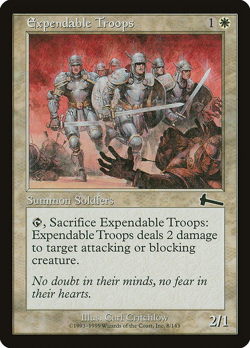 Expendable Troops (Urza's Legacy #8)