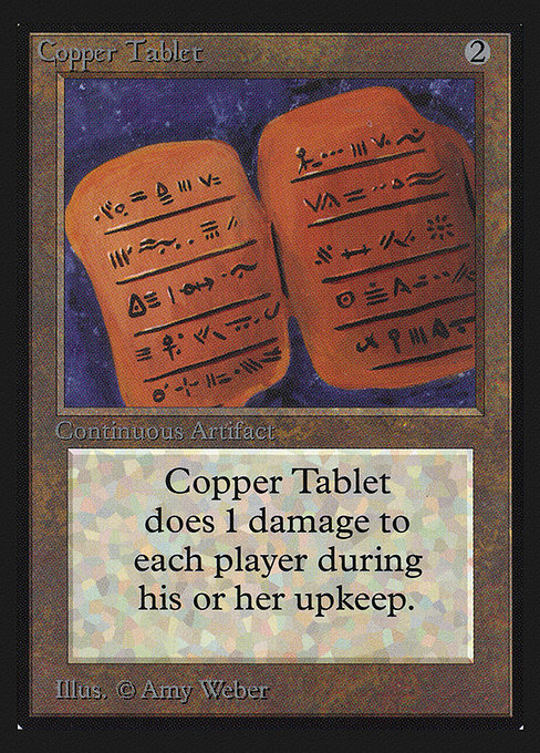 Copper Tablet (Intl. Collectors' Edition #239)