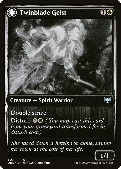 Twinblade Geist (Innistrad: Double Feature)