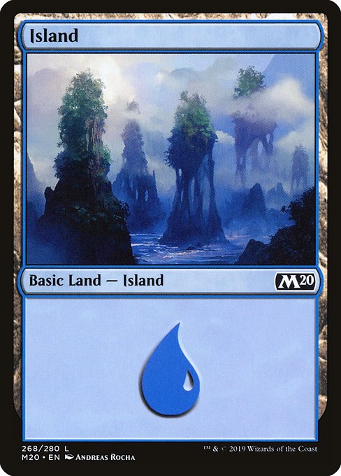 Island (Core Set 2020 #268)