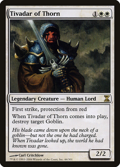 Tivadar of Thorn (Time Spiral #44)