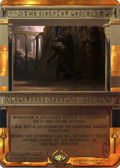The Scorpion God card image