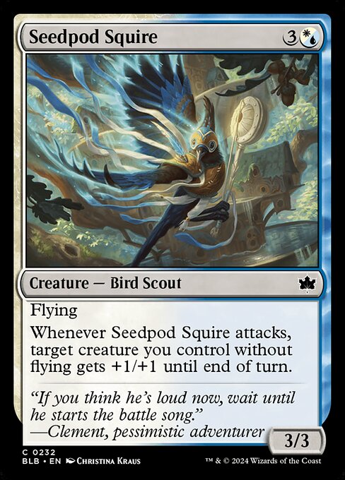 Seedpod Squire (Bloomburrow #232)