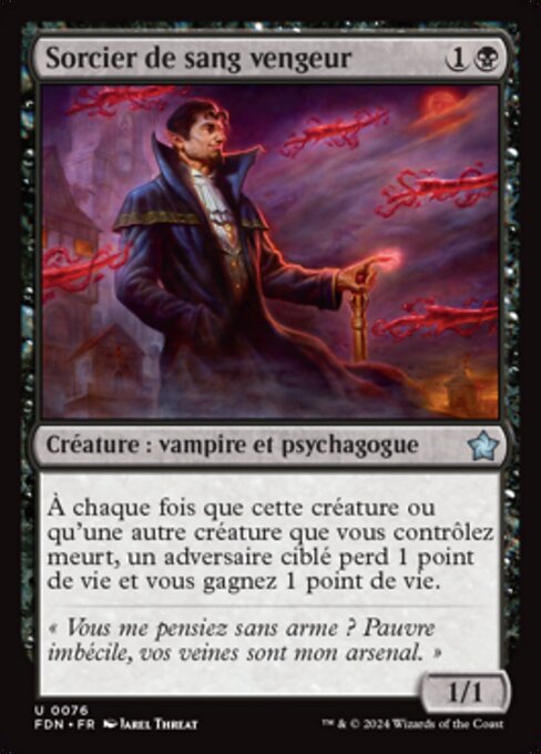 Sorcier de sang vengeur