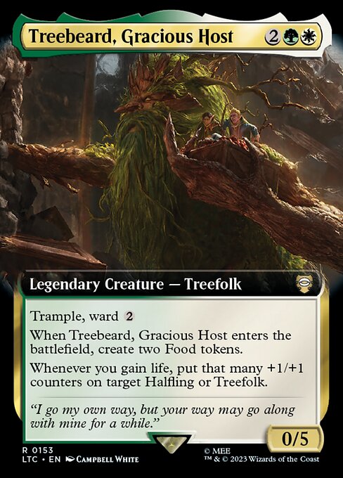 Treebeard, Gracious Host (Extended Art)