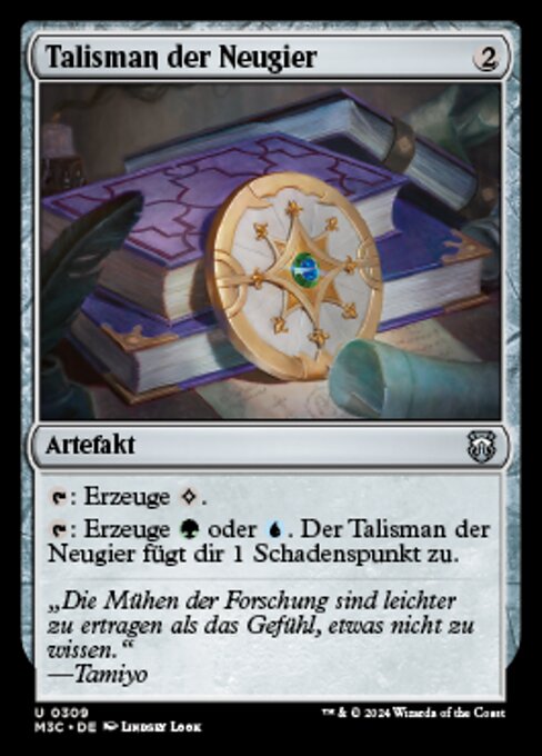 Talisman of Curiosity (Modern Horizons 3 Commander #309)