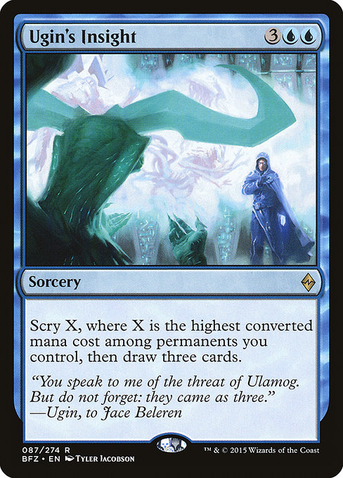 Ugin's Insight (bfz) 87