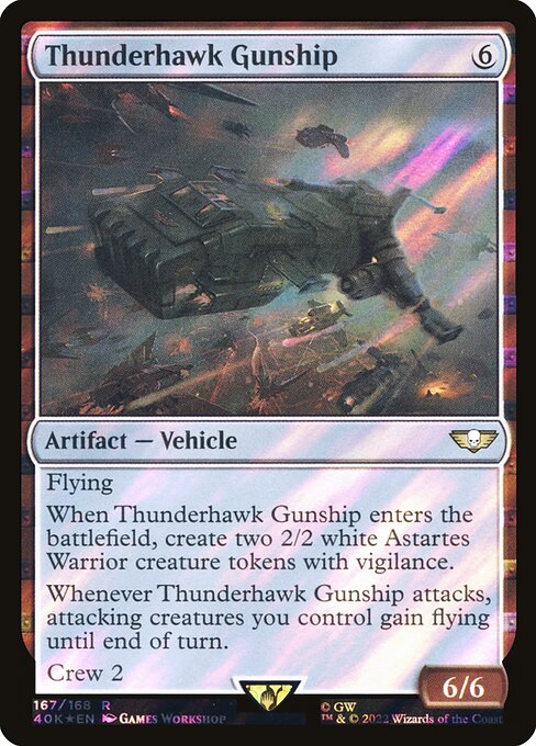Thunderhawk Gunship card image