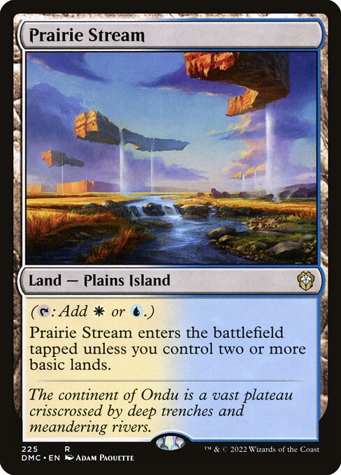Prairie Stream (Dominaria United Commander #225)