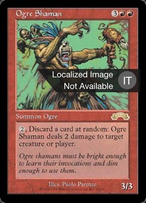 Ogre Shaman (Exodus #91)