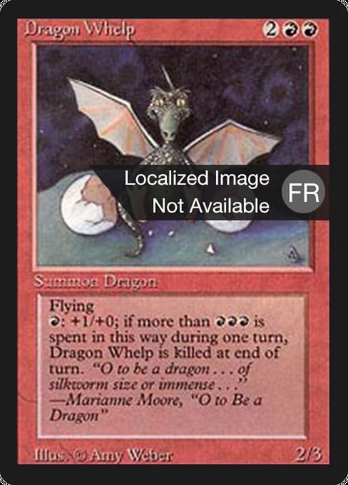 Dragon Whelp (Foreign Black Border #143)