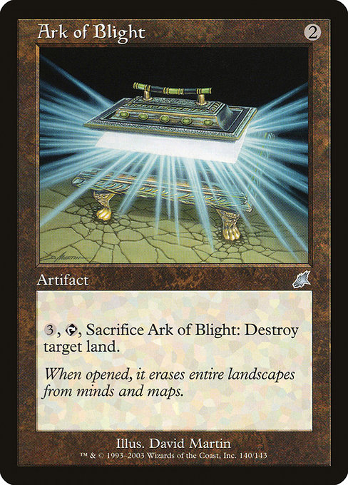 Arche de flétrissement|Ark of Blight