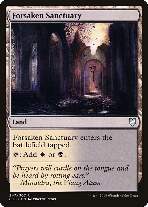 Forsaken Sanctuary (Commander 2018 #247)