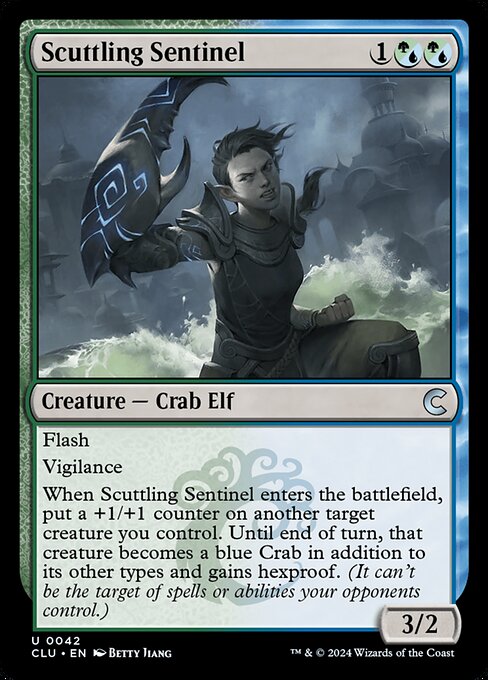 Scuttling Sentinel (Ravnica: Clue Edition #42)