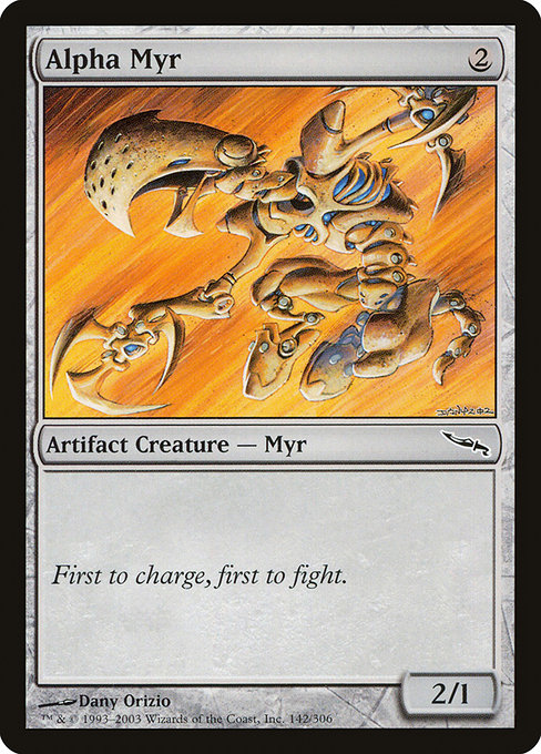 Alpha Myr (Mirrodin #142)