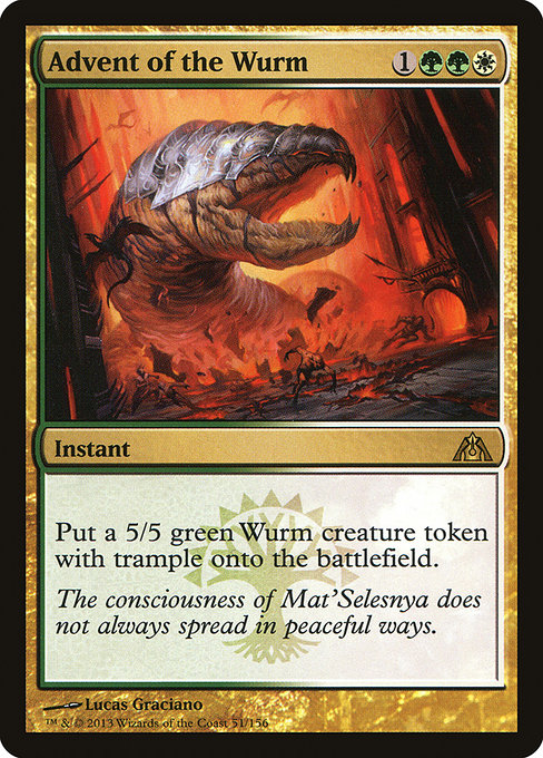 Advent of the Wurm card image