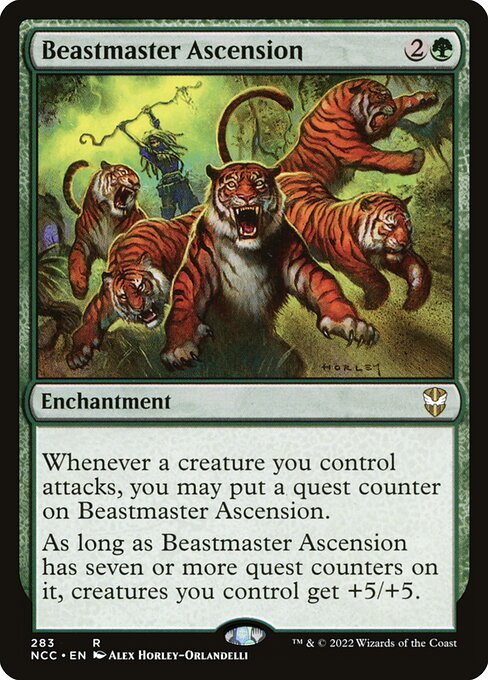 Beastmaster Ascension (New Capenna Commander #283)