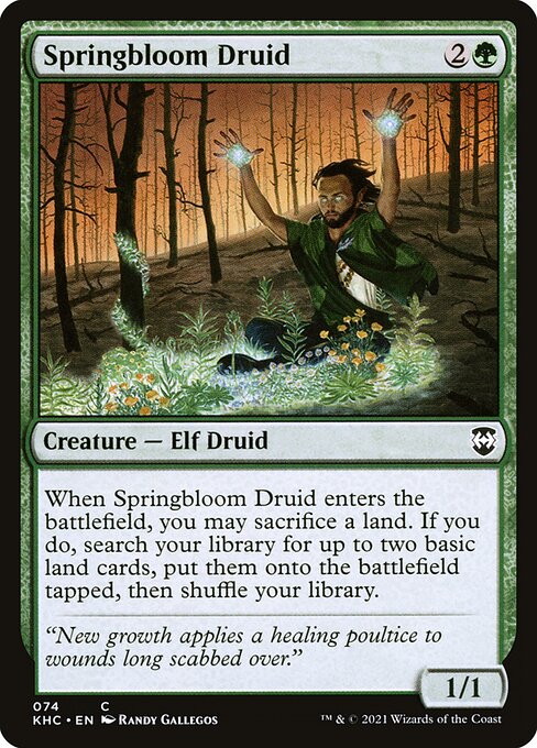 Springbloom Druid (khc) 74