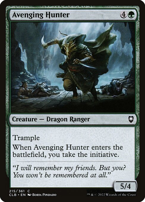 Avenging Hunter card image