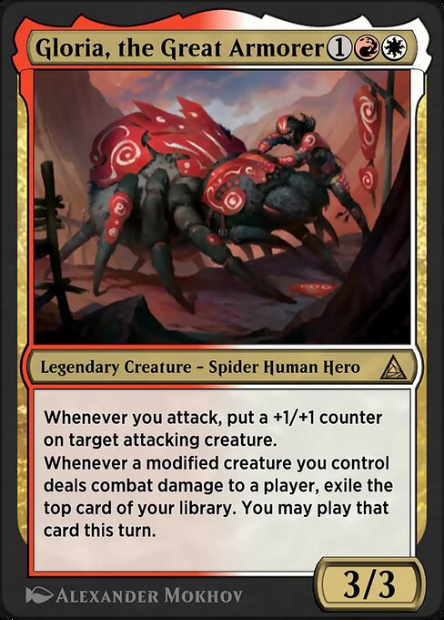 Araña, Heart of the Spider magic the gathering card art