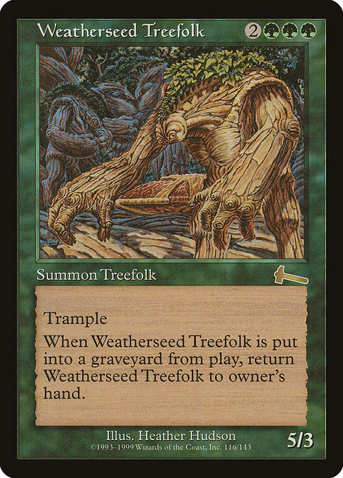 Weatherseed Treefolk (ulg) 116