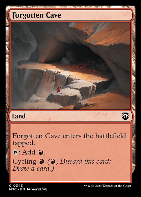 Forgotten Cave (Modern Horizons 3 Commander #343)