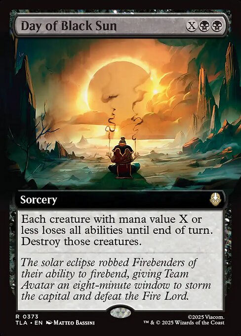 Day of Black Sun magic the gathering card art