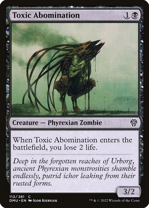 Abomination toxique|Toxic Abomination