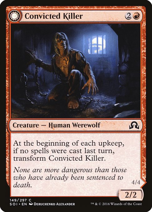 Convicted Killer // Branded Howler card image