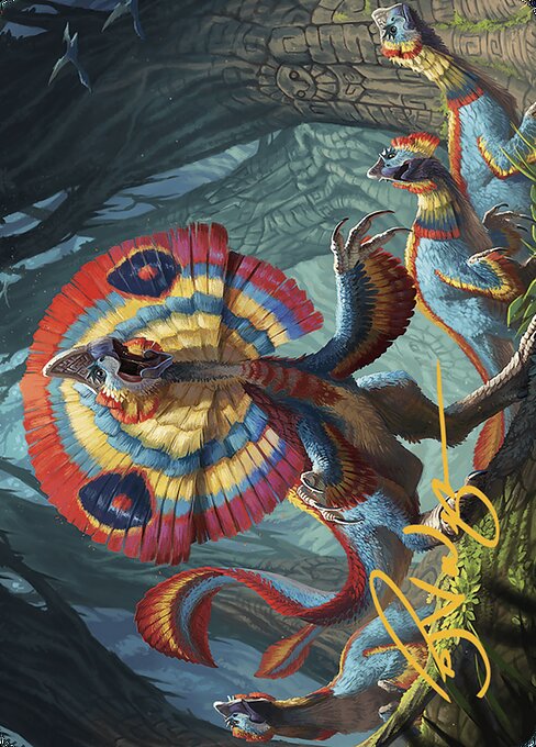Sunfrill Imitator // Sunfrill Imitator (The Lost Caverns of Ixalan Art Series #78)