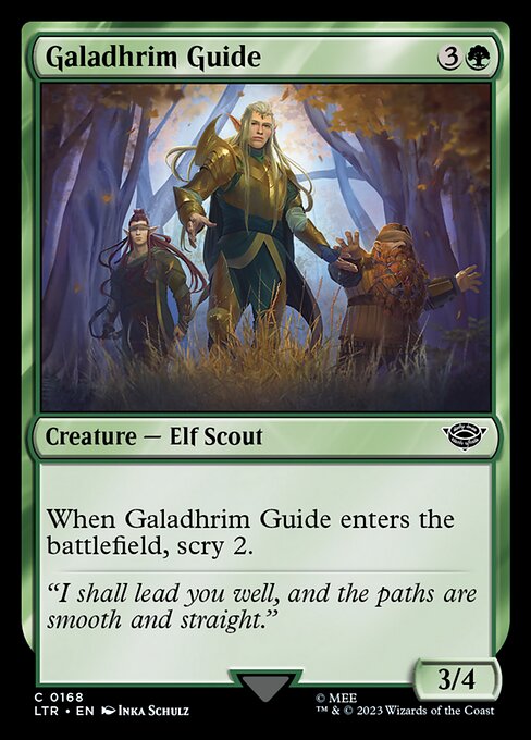 Guide galadhrim|Galadhrim Guide