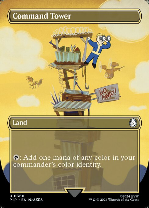 Fallout MTG Universes Beyond - Command Tower