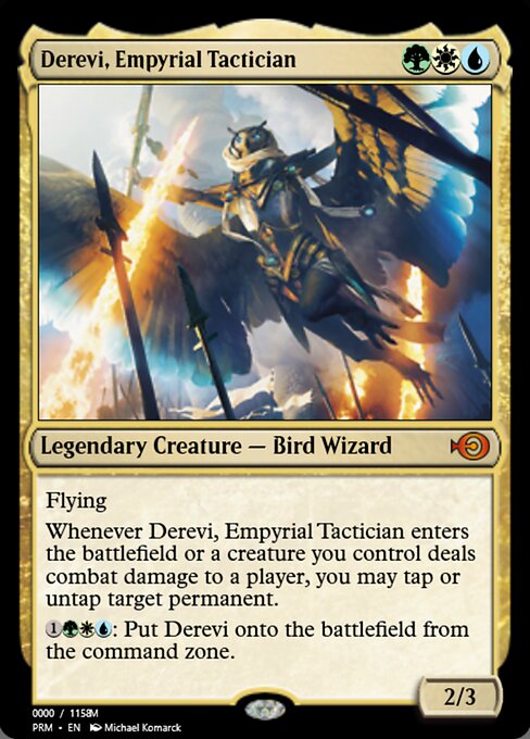 Derevi, Empyrial Tactician (Magic Online Promos #86198)