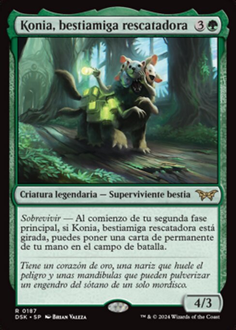 Konia, bestiamiga rescatadora