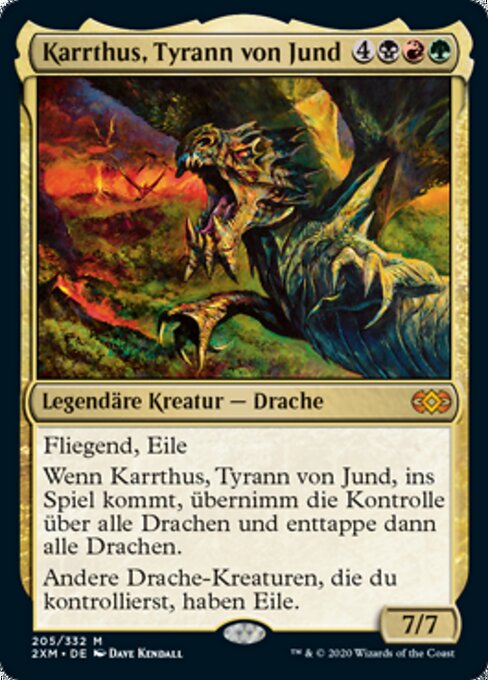 Karrthus, Tyrant of Jund (Double Masters #205)
