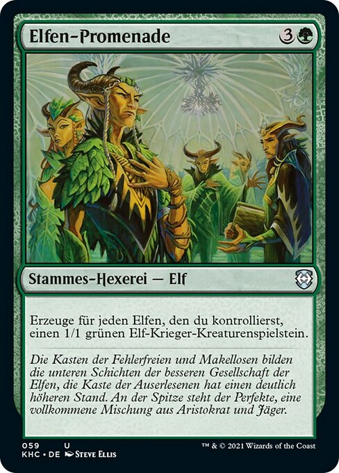 Elvish Promenade (Kaldheim Commander #59)