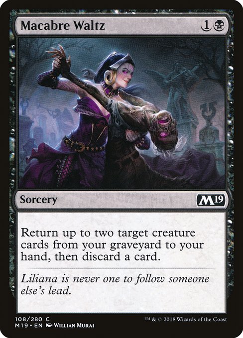 Macabre Waltz (Core Set 2019 #108)