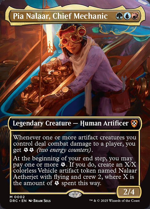 Pia Nalaar, Chief Mechanic (Borderless)