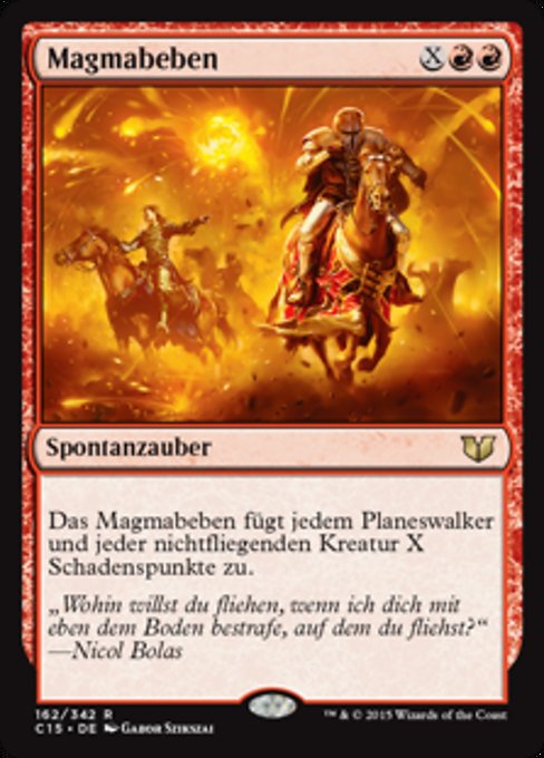 Magmaquake (Commander 2015 #162)