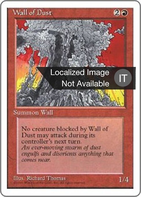 Wall of Dust (Fourth Edition #229)