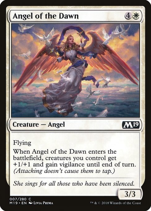 Angel of the Dawn card image