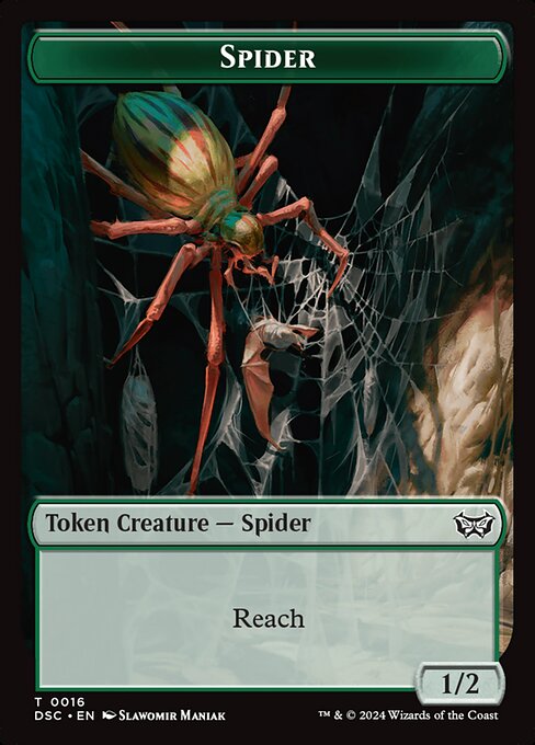 Spider (Duskmourn Commander Tokens)