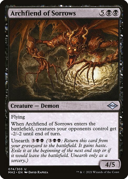 Archfiend of Sorrows card image