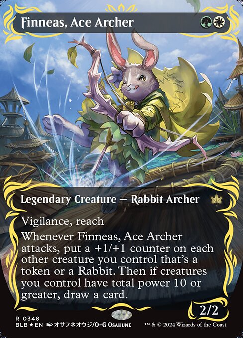 Finneas, Ace Archer (Bloomburrow #348)