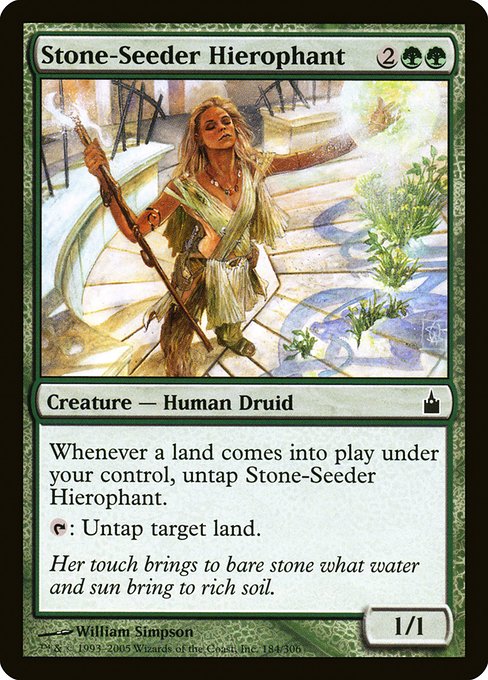 Stone-Seeder Hierophant card image